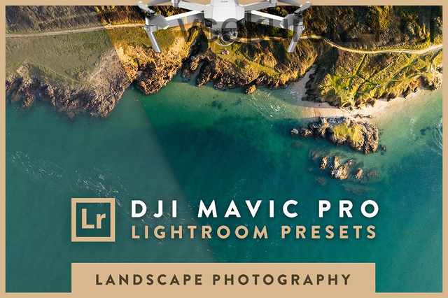 [CreativeMarket] Пресеты для дронов DJI Mavic Pro Landscape presets, Lightroom