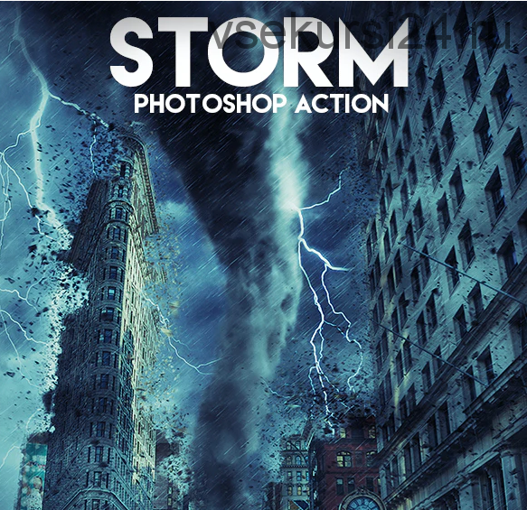[EnvatoMarket] Штормовой экшен - Storm Photoshop Action