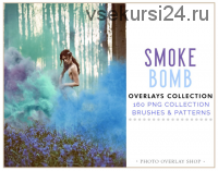 [Etsy.com] Набор фотоналожений дымовых шашек 160 Smoke Bomb Overlays