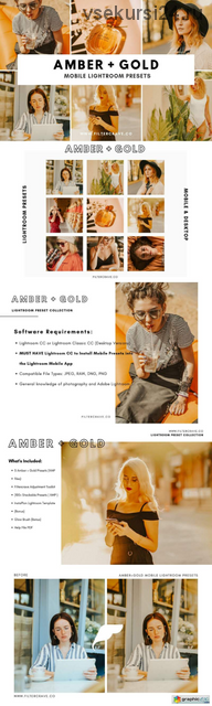 [filtercrave.co] Янтарные пресеты Amber+Gold, Lr+DNG