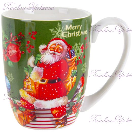 Чашка новогодняя 370 мл "Санта Клаус"
