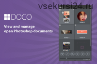 [Сreativedo] Панель для фотошоп. Doco Photoshop documents panel