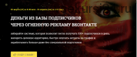 Деньги из базы подписчиков через огненную рекламу ВКонтакте (Светлана Еремина)