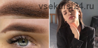 Брови в технике Air Shadow Eyebrows (Анна Франк)