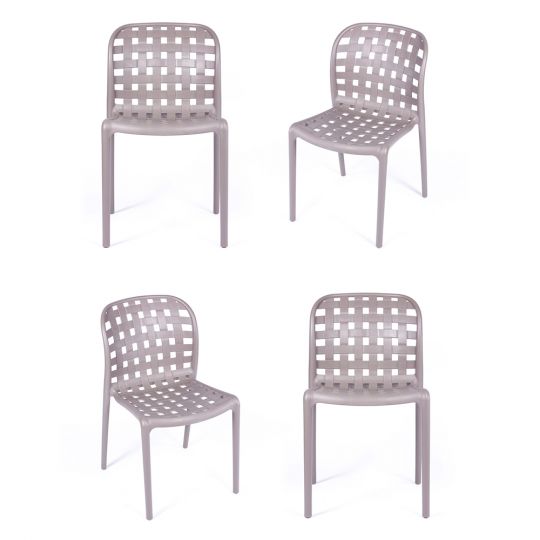 Комплект из 4-х стульев Olimpia латте