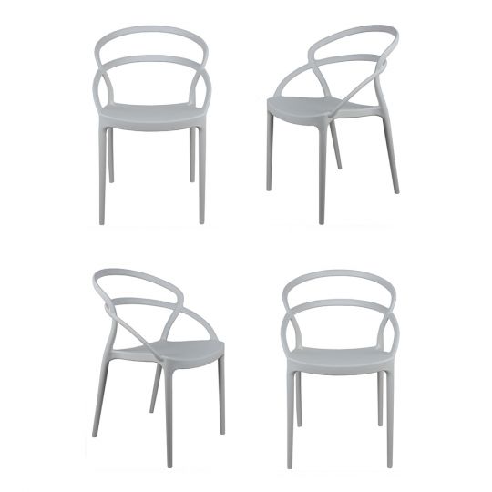 Комплект из 4-х стульев Margo белый