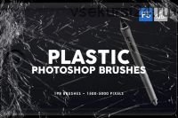 [CreativeMarket] 198 пластиковых кистей для фотошопа (ArtistMef)
