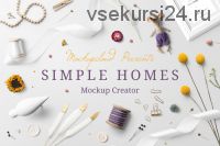[Creative Market] Simple Homes Mockup Creator, 2018