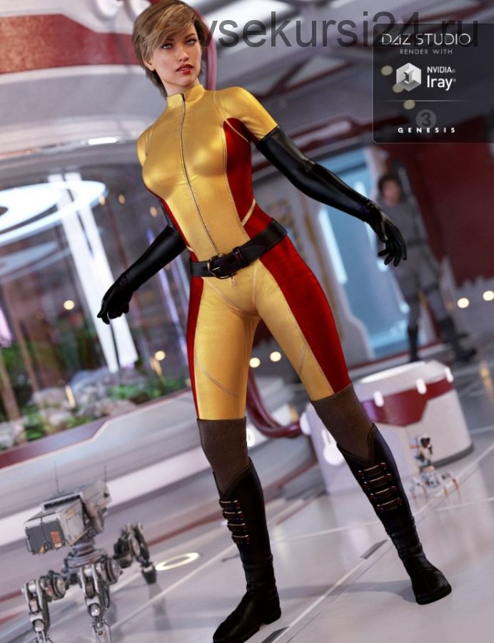 [Daz3D] Eclipse Outfit for Genesis 3 Females (Mada, Shox-Design)