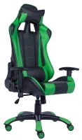 Компьютерное кресло Everprof Lotus S9 Чёрное с зелёным