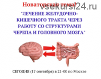 Лечение желудочно-кишечного тракта через работу со структурами черепа (Игорь Атрощенко)