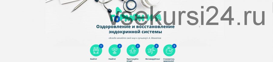 Оздоровление и восстановление эндокринной системы (Алексей Маматов)