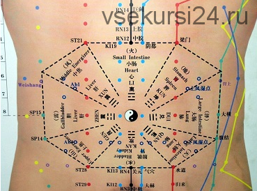 Показания к применению пяти античных точек (У Шу точки) (Ван Вэй)