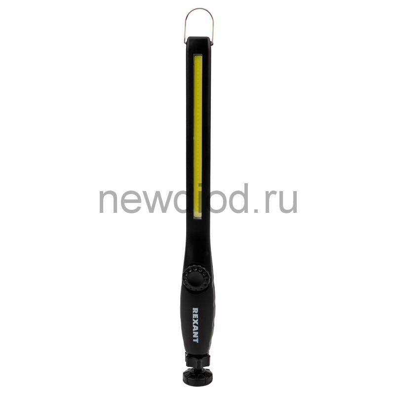 Фонарь автомобильный (индик зарядки, USB кабель в комплекте, регулятор яркости, поворотный корпус)