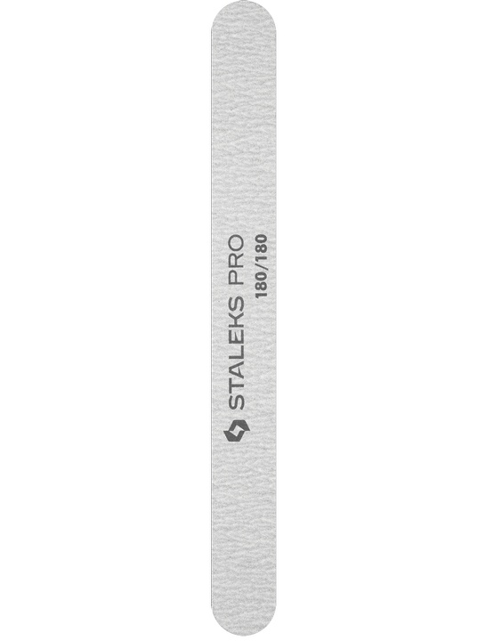 Пилка для ногтей, минеральная (прямая), Staleks Pro SMART (5шт.), 180/180 грит (Арт. NFB-21/6)