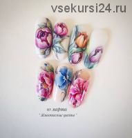 Живописные цветы или гелевая акварель (Лилия Нигматуллина)