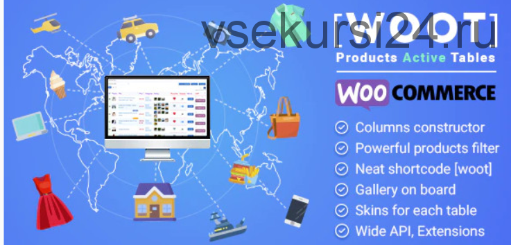 [codecanyon] Woot - WooCommerce Products Tables