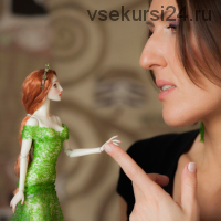 Авторская шарнирная кукла из пластика (Мария Сопова)