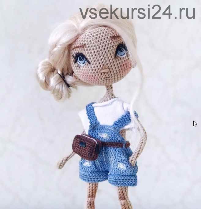 Десятый мастер-класс по вязаной куколке (Екатерина Гущина)