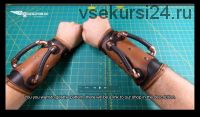 Кожаные браслеты-наручи в стиле Steampunk [DieselpunkRo]