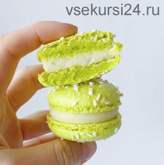 Крышечки макарон с пониженным сахаром, без сушки (veryirresistible18)
