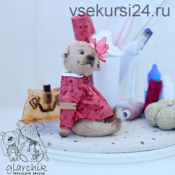 МК по пошиву платья для медведика (glarchik Лариса Гаврикова)