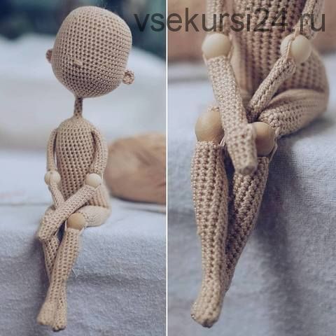 МК шарнирная куколка в бусиной (mira_loves_dolls)
