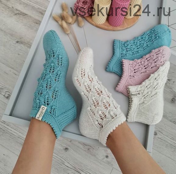 Носки 'berries_socks' (by_ignatova.knit)