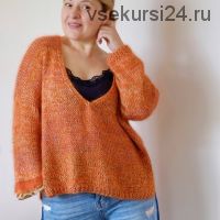 Пуловер 'Заводной апельсин' (Лена Родина)