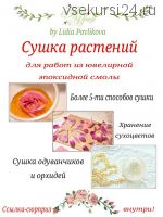 Сушка растений для работ из ювелирной эпоксидной смолы (Лидия Павликова)