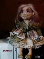 Видео мастер-класс 'Текстильная шарнирная кукла' (Елена Диденко)