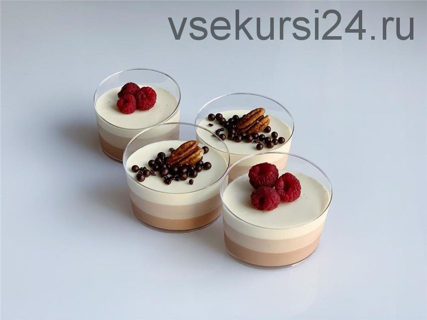 [Cake Pro] Муссовый десерт Трайфл 'Три шоколада' (Александра Овешкова)