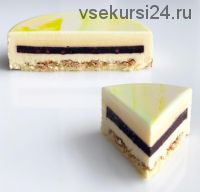 [Cake Pro] Муссовый Торт 'Черника Пломбир' (Александра Овешкова)
