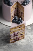 [KICA] Бисквитный медовый торт “Черничная нежность” (Маруся Манько)