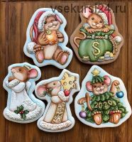 [Кондитерка] 35 мультяшных мышей (gift_cookies)