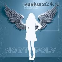 [Northpoly] Развертка полигональной модели «Крылья Ангела» (Илья Гурко)