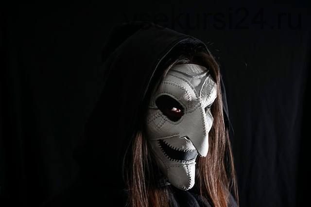 [Paintyee] Кожаная маска «Ведьма»