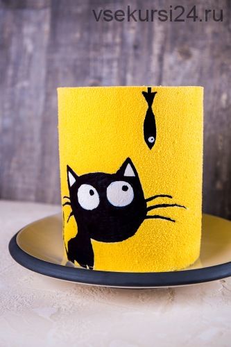 [Pastryismagic] Высокий бисквитный торт «Котя-Мотя» (Нина Тарасова)