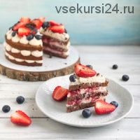[Tasha's cake] Марафон 'Мой первый ПП торт' «Банана-сплит» (Таша Коробейникова)