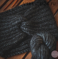 [Вязание]Спицы.Вязанная повязка на голову Lumi(Katyusha)