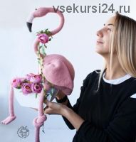 [Вязание] Большой фламинго (Ольга Моргунова)