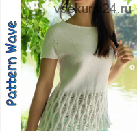 [Вязание] Летний топ «Wave» (knit_inka)