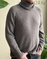 [Вязание] Мужской свитер «Justman sweater» (bydashylia)