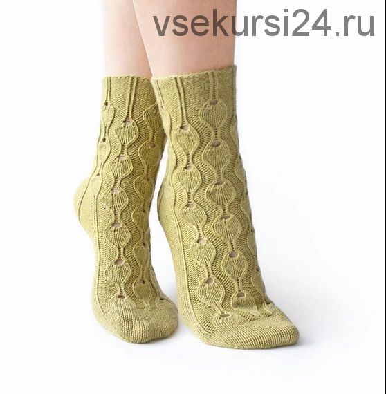 [Вязание] Носочки «peacock_socks» (dari.teplo.74)