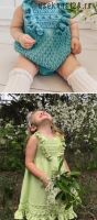 [Вязание] Платье и ромпер «My miracle duo» (mikky_kids_crochet)