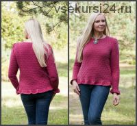 [Вязание] Пуловер 'Cranberry/Клюква' (Aiste Butkevi?ien?)