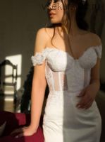 [ven kara] Свадебное платье со встроенным корсетом (Шолпан Каримова)