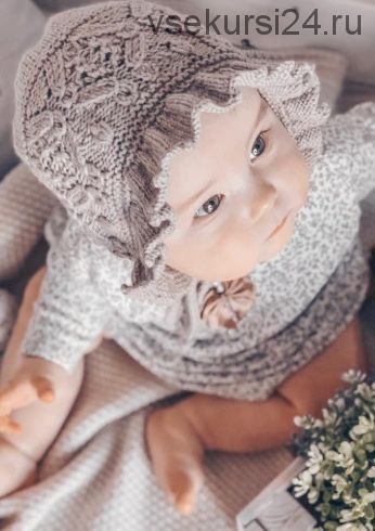 Чепчик Aurelia (blossom knit)