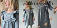 Детское платье и боди спицами Fiola (Silje Halleraker)
