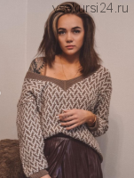 Пуловер 'Мorocco' (mashka_pugacheva)